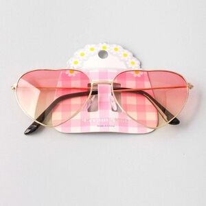 Heart-Shaped Pink Sunglasses Valentine's Day